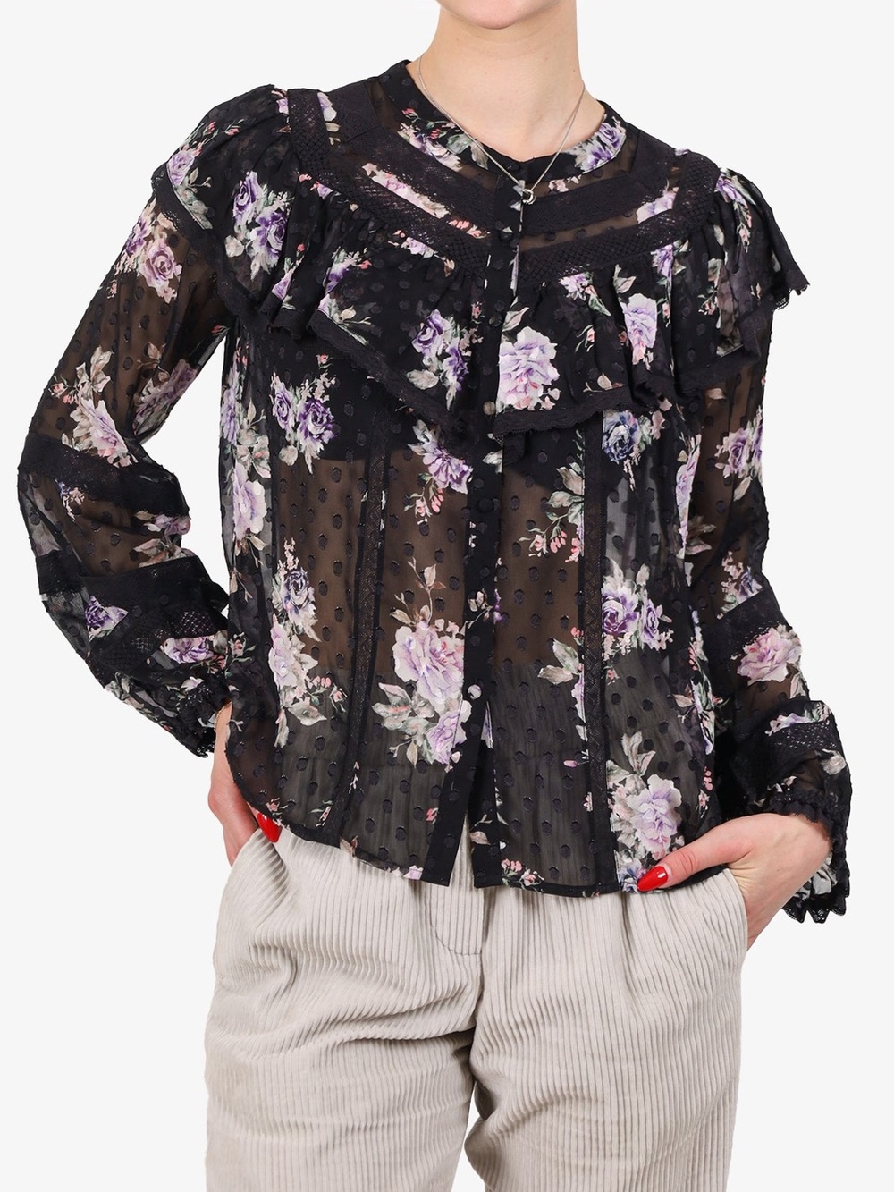 SILK✨Love Shack Fancy Blouse